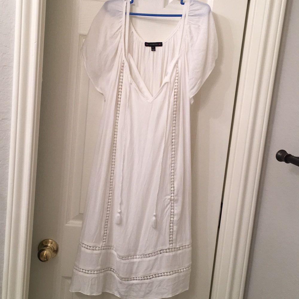 White dress